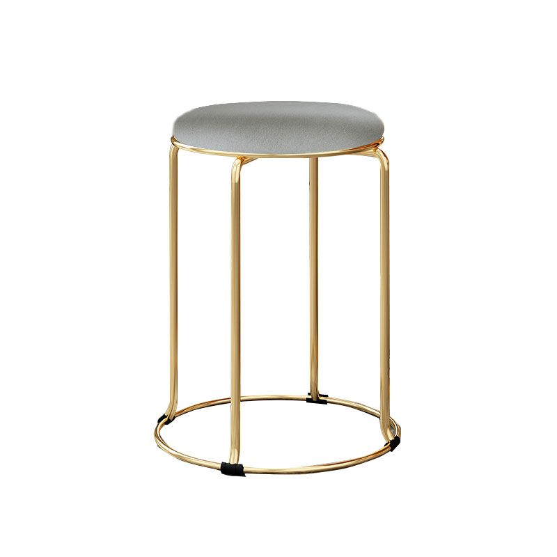 Modern Round Standard Cotton Tear Resistant Standard for Drawing Room Clearhalo 'furn' 'furn_ottomans_poufs' 'Furniture' 'Living Room Furniture' 'Ottomans & Poufs' 'ottomans_poufs' 1200x1200_b9f3aaaf-a5e5-4458-b3db-669852068497