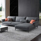 36"H Contemporary Sectional Sofa Fabric Grey Sectionals with Bostol Pillows Clearhalo 'furn' 'furn_sectionals' 'Furniture' 'Living Room Furniture' 'Sectionals' 1200x1200_b9f68f09-7858-4d7e-afce-624eef9fe4c7