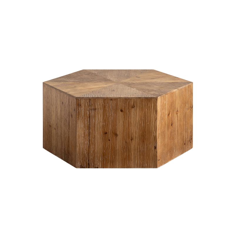 Block Coffee Table Solid Wood Natural Color Coffee Table for Living Room Clearhalo 'Coffee & Accent Tables' 'Coffee Tables' 'coffee_tables' 'furn' 'furn_coffee_tables' 'Furniture' 'Living Room Furniture' 1200x1200_b9f81289-4359-44bd-8980-a040402ac1c7