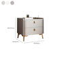 Classic Glam Bedside Cabinet Stone Bed Nightstand with 2 Drawers Clearhalo 'Bedroom Furniture' 'furn' 'furn_night_stand' 'Furniture' 'night_stand' 'Nightstands' 1200x1200_b9f9d756-1a6f-4a95-b9e7-69922595d15a