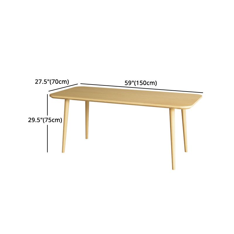 1/2/4/5/7 Pcs Pine Wood Modern Dining Set with Rectangle Table Dinette Set Clearhalo 'Dining Room Sets' 'Dining Tables & Seating' 'dining_room_set' 'furn' 'furn_dining_room_set' 'Furniture' 'furniture_dining_room_set' 'Kitchen & Dining Furniture' 'kitchen&dining_furn' 'kitchen' 1200x1200_b9f9ee3f-c3ec-405d-8a7e-4f531404c15a