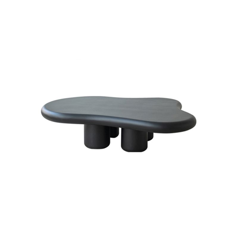 Scandinavian 4 Legs Coffee Table Solid Wood Geometric Cocktail Table Clearhalo 'Coffee & Accent Tables' 'Coffee Tables' 'coffee_tables' 'furn' 'furn_coffee_tables' 'Furniture' 'Living Room Furniture' 1200x1200_b9fb0e25-e3be-456a-bb27-adf5ee68d9ce