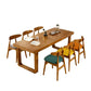 Rectangle Sled Base Dining Site Table Solid Wood Dining Room Collection for Indoor Clearhalo ' dining_table' 'Dining Tables & Seating' 'Dining Tables' 'furn' 'furn_dining_table' 'Furniture' 'furniture_dining_table' 'Kitchen & Dining Furniture' 'kitchen&dining_furn' 'kitchen' 'kitchen_dining_table' 1200x1200_b9ff0ab4-394b-41b4-8c61-bf525068f59b