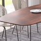 Contemporary Dining Set 1/2/4/5/6/7 Pcs Rectangle Dining Table with Windsor Chairs Clearhalo 'Dining Room Sets' 'Dining Tables & Seating' 'dining_room_set' 'furn' 'furn_dining_room_set' 'Furniture' 'Kitchen & Dining Furniture' 1200x1200_ba054d67-04fa-438d-85b6-cbd729dc57af