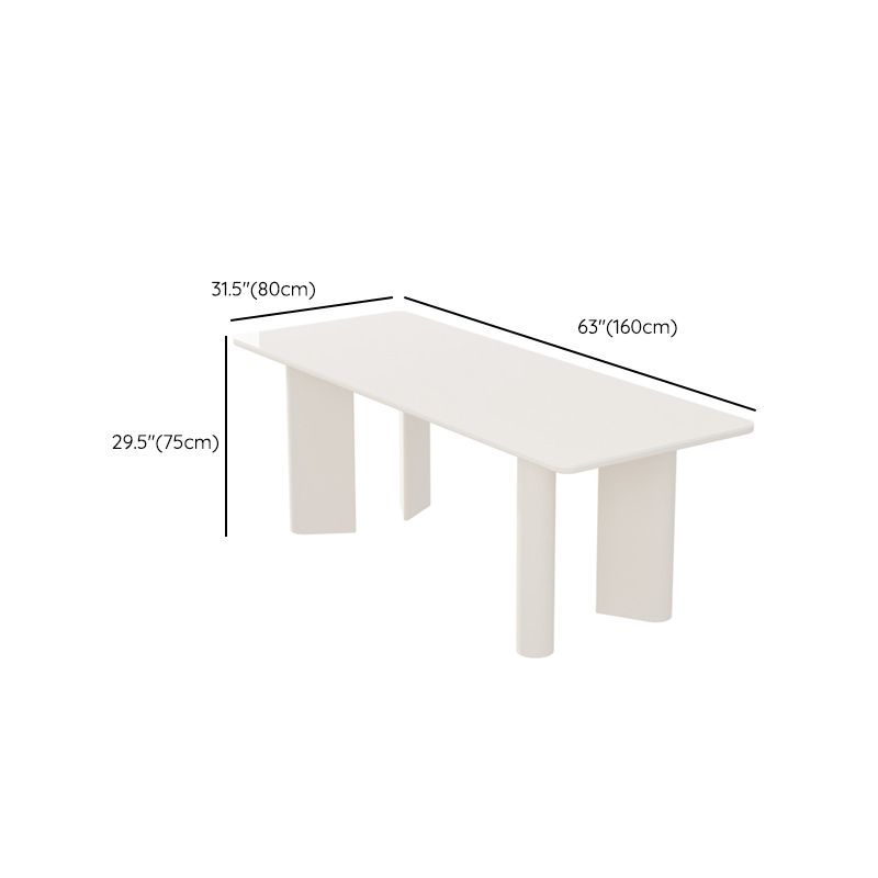 Modern 1/5 Pieces Dining Set Stone Dining Table for Living Room
