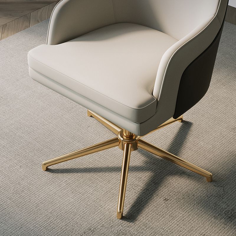 Chaise de bureau moderne Hauteur de siège réglable chaise pivotante sans bras