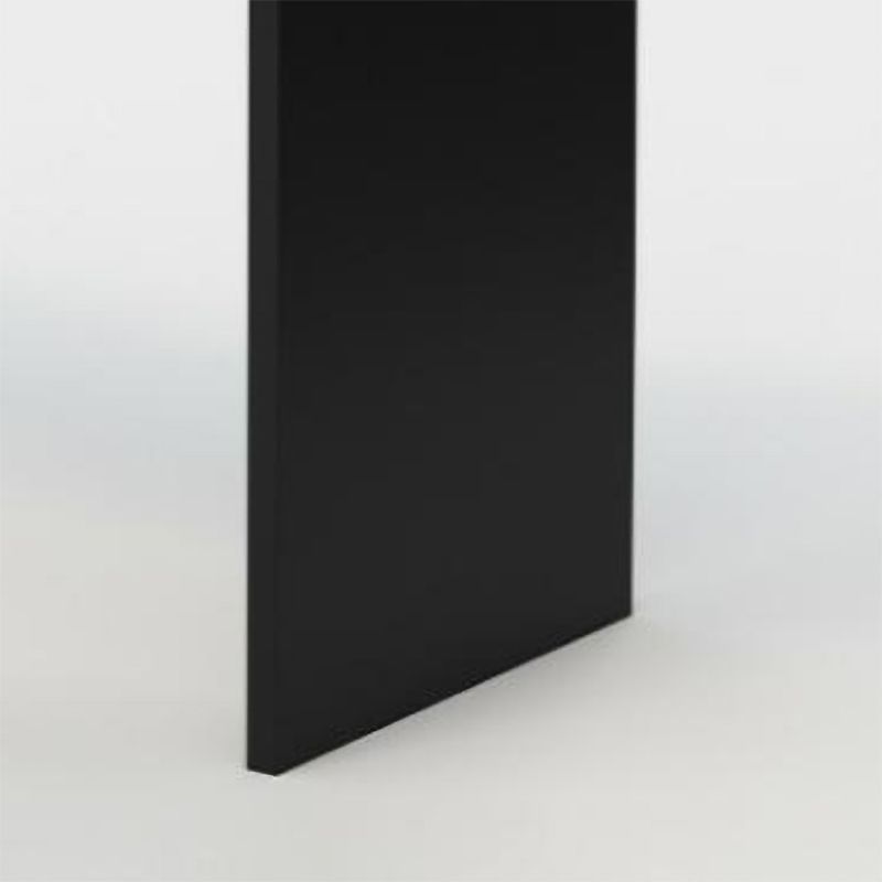 Free Form Shaped Office Laptop Table Wood Writing Desk in Grey/Black/White