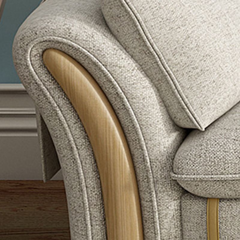 3-Sitzer-Sofasofa aus Stoff mit Überzug und Stauraum