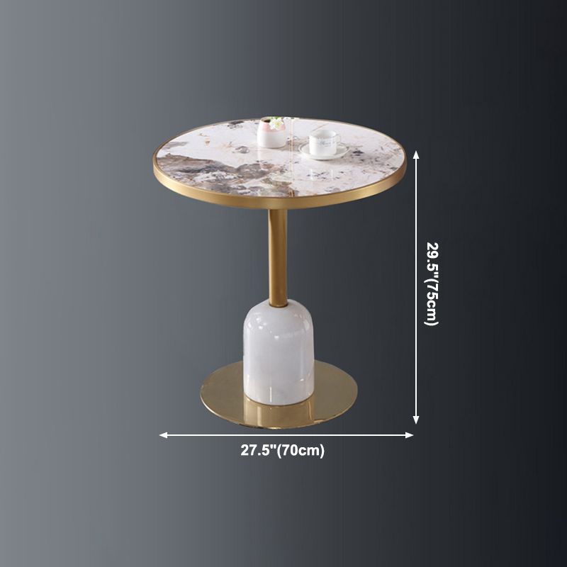Metal Traditional Luxury Dining Table Sintered Stone Dining Table with Pedestal Clearhalo ' dining_table' 'Dining Tables & Seating' 'Dining Tables' 'furn' 'furn_dining_table' 'Furniture' 'furniture_dining_table' 'Kitchen & Dining Furniture' 'kitchen&dining_furn' 'kitchen' 'kitchen_dining_table' 1200x1200_ba0c40f4-40a1-40f3-a2a2-47625c87ca0c