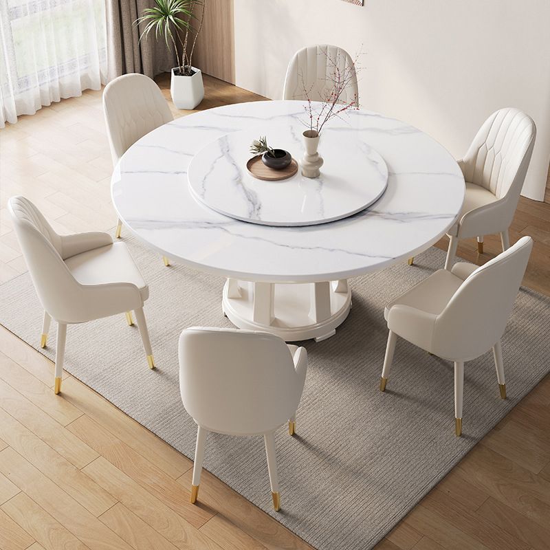 Glam eettafel draaitafel voetstuk eettafel voor keuken