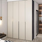 Armario blanco de madera fabricada gabinete de almacenamiento moderno para dormitorio