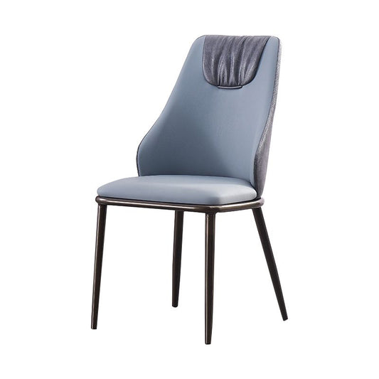 Faux Leder Essstuhl Glamstil Parsons Armless Side Stuhl