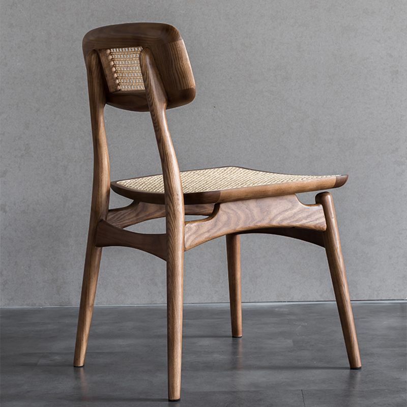 Modern Style Side Chair Solid Wood Restaurant Dining Side Chair Clearhalo 'Dining Chairs' 'Dining Tables & Seating' 'dining_chair' 'furn' 'furn_dining_chair' 'Furniture' 'furniture_dining_chair' 'Kitchen & Dining Furniture' 1200x1200_ba193156-643e-469c-a706-4822147621ad