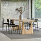 Rectangle Wood Color Dining Table Pinewood Solid Wood Table Modern with Double Pedestal Clearhalo ' dining_table' 'Dining Tables & Seating' 'Dining Tables' 'furn' 'furn_dining_table' 'Furniture' 'furniture_dining_table' 'Kitchen & Dining Furniture' 'kitchen&dining_furn' 'kitchen' 'kitchen_dining_table' 1200x1200_ba1e2c49-1971-4455-8dcc-da027deae956