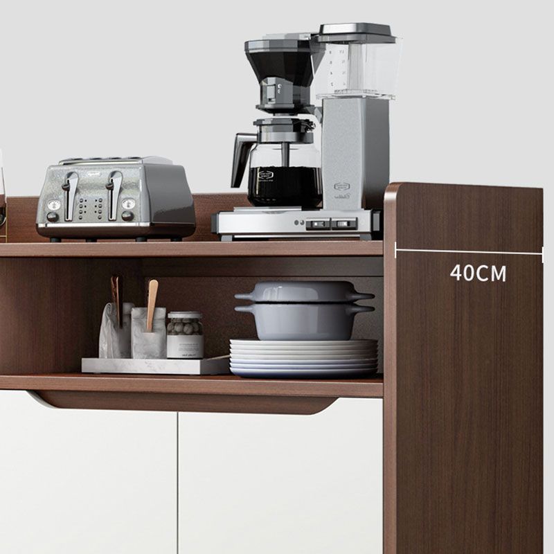 Modern Living Room Buffet/Console Open Storage Cabinets Sideboard Table Clearhalo 'buffet_sideboard' 'Buffets & Sideboards' 'Furniture' 'furniture_buffet_sideboard' 'Kitchen & Dining Furniture' 1200x1200_ba1fbdf3-6958-4f07-b403-e890335c759e