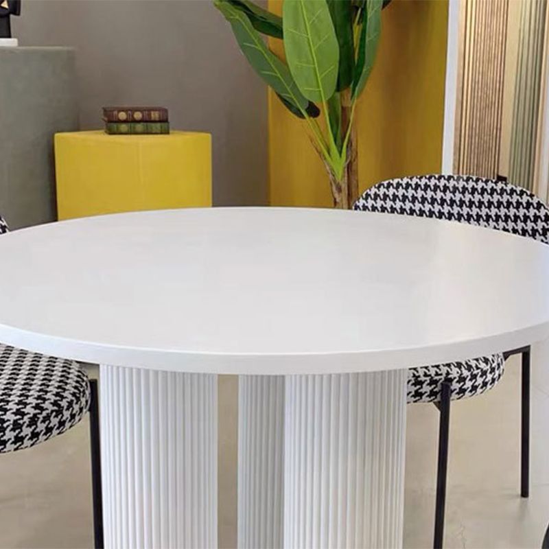 Moderner Stil Round Rock Slate/Holztisch mit 3 Beinen Basis Couchtisch