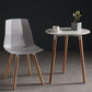 Nordic Design Plastic Dining Armless Chair Solid Back Chair with Wood Legs Clearhalo 'Dining Chairs' 'Dining Tables & Seating' 'dining_chair' 'furn' 'furn_dining_chair' 'Furniture' 'furniture_dining_chair' 'Kitchen & Dining Furniture' 1200x1200_ba23f7b0-97db-40ed-8826-59ec56d81c5d