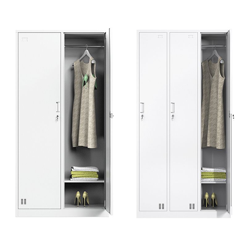 Metalen witte opbergkast eigentijdse kast voor badkamer