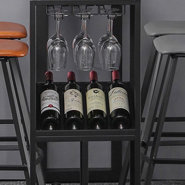 Modern Rectangle Bar Table Set 1/3 Pcs Stone Top Bar Table and Upholstered Stools Clearhalo 'Bar Furniture' 'furn' 'furn_home_bar_bar_sets' 'Furniture' 'Home Bars & Bar Sets' 'home_bar_bar_sets' 'Kitchen & Dining Furniture' 1200x1200_ba297361-2118-460b-8ce4-afde3e00882f