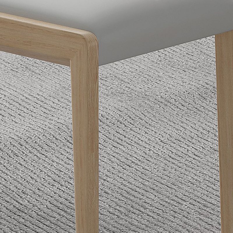 15.99-inch Width Bench Mid-Century Modern Cushioned Seating Bench Clearhalo 'Benches' 'Chairs & Seating' 'furn' 'furn_benches' 'Furniture' 'Living Room Furniture' 1200x1200_ba2bdf46-3c54-4e2f-b8a1-a0da5047977e