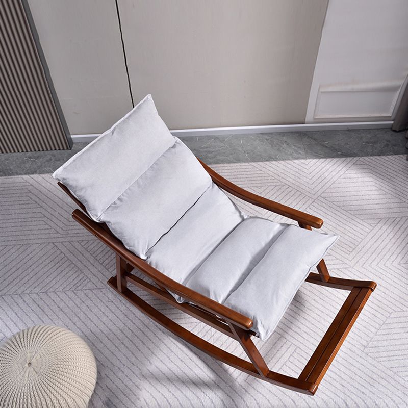 Modern Rocker Chair Solid Wood Frame Spindle Rocker Chair for Living Room Clearhalo 'Chairs & Seating' 'furn' 'furn_rocking_chairs' 'Furniture' 'Living Room Furniture' 'Rocking Chairs' 'rocking_chairs' 1200x1200_ba2c9f5c-c6f6-4085-9bd2-42beefeddb83