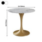 Traditional Luxury Round Dining Table Sintered Stone Table with Gold Tulip Base Clearhalo ' dining_table' 'Dining Tables & Seating' 'Dining Tables' 'furn' 'furn_dining_table' 'Furniture' 'furniture_dining_table' 'Kitchen & Dining Furniture' 'kitchen&dining_furn' 'kitchen' 'kitchen_dining_table' 1200x1200_ba2d67b0-b80c-4395-b810-047c3a71a2c8