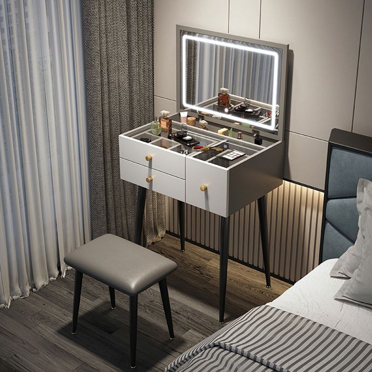 Tocador contemporáneo de la habitación del espejo del espejo del espejo del vidrio