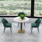 Minimalist Sintered Stone White Dining Table Round Shape Dining Table with Pedestal Base Clearhalo ' dining_table' 'Dining Tables & Seating' 'Dining Tables' 'furn' 'furn_dining_table' 'Furniture' 'furniture_dining_table' 'Kitchen & Dining Furniture' 'kitchen&dining_furn' 'kitchen' 'kitchen_dining_table' 1200x1200_ba34d4bd-5f1d-430a-a6d8-ed7dbc46b759