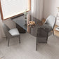 Contemporary Free Form Table Clear Glass Top Table for Dining Room Clearhalo 'Dining Tables & Seating' 'Dining Tables' 'dining_table' 'furn' 'furn_dining_table' 'Furniture' 'furniture_dining_table' 'Kitchen & Dining Furniture' 'kitchen' 'kitchen_dining_table' 1200x1200_ba36670a-a1a0-4d64-8c9e-95c7b612892b