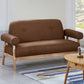 27.16" W x 28.74" H Pillow Top Arm Sofa Contemporary Standard Sofa with Tufted Split-Back