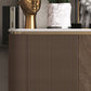 Glam Sideboard Cabinet Marble Sideboard Tavolo con porte per sala da pranzo