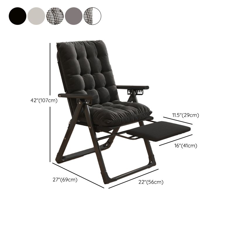 Metal Recliner Solid Colore Sold Soggiorno Sedile pieghevole