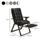 Metal Recliner Solid Colore Sold Soggiorno Sedile pieghevole