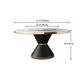 Glam 1/4/5/7/9 Pieces Dining Set Sintered Stone Dining Table Set for Home Use Clearhalo 'Dining Room Sets' 'Dining Tables & Seating' 'dining_room_set' 'furn' 'furn_dining_room_set' 'Furniture' 'furniture_dining_room_set' 'Kitchen & Dining Furniture' 'kitchen&dining_furn' 'kitchen' 1200x1200_ba3b8b69-472e-4f6f-a33b-52582f2ef4b8