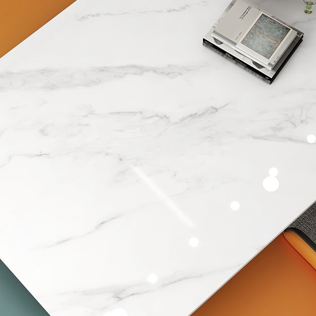 Simplicity Style 4 Legs Dining Site Table Stone Dining Room Furniture for Home Use Clearhalo ' dining_table' 'Dining Tables & Seating' 'Dining Tables' 'furn' 'furn_dining_table' 'Furniture' 'furniture_dining_table' 'Kitchen & Dining Furniture' 'kitchen&dining_furn' 'kitchen' 'kitchen_dining_table' 1200x1200_ba3f6702-2aea-45cc-8081-31c0147de3ec