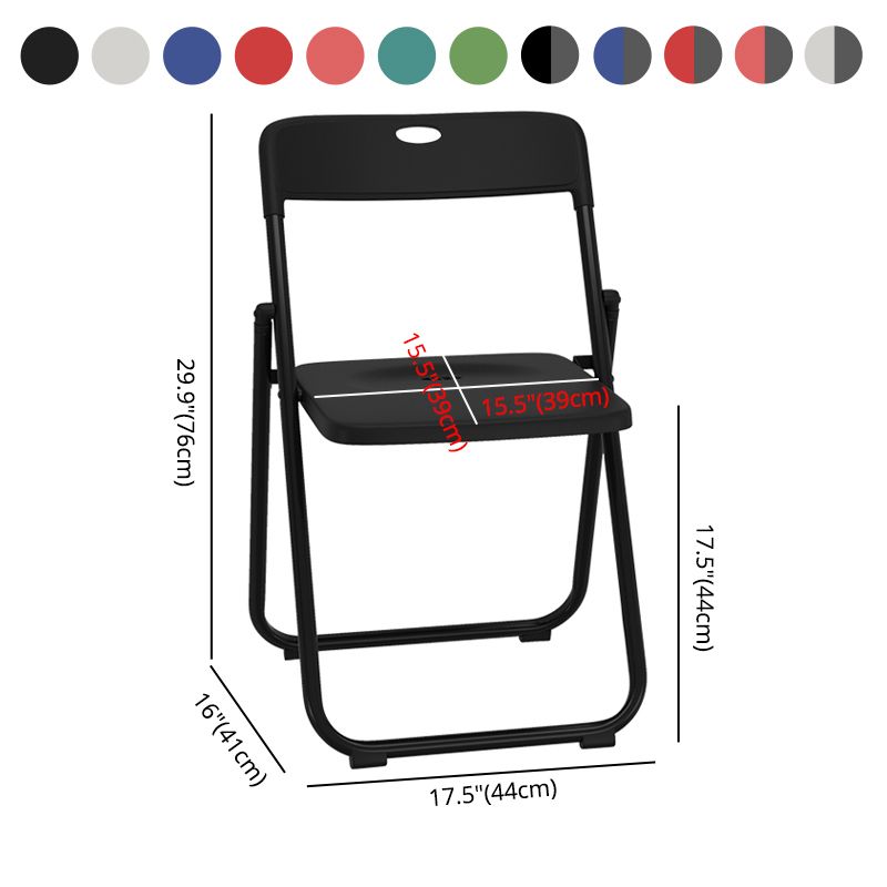 Contemporary Metal Dining Armless Chairs Plastic Open Back Dining Side Chair Clearhalo ' kitchen&dining_furn' 'Dining Chairs' 'Dining Tables & Seating' 'dining_chair' 'furn' 'furn_dining_chair' 'Furniture' 'furniture_dining_chair' 'Kitchen & Dining Furniture' 'kitchen' 1200x1200_ba40150a-436b-4643-9b8f-1facccf006aa
