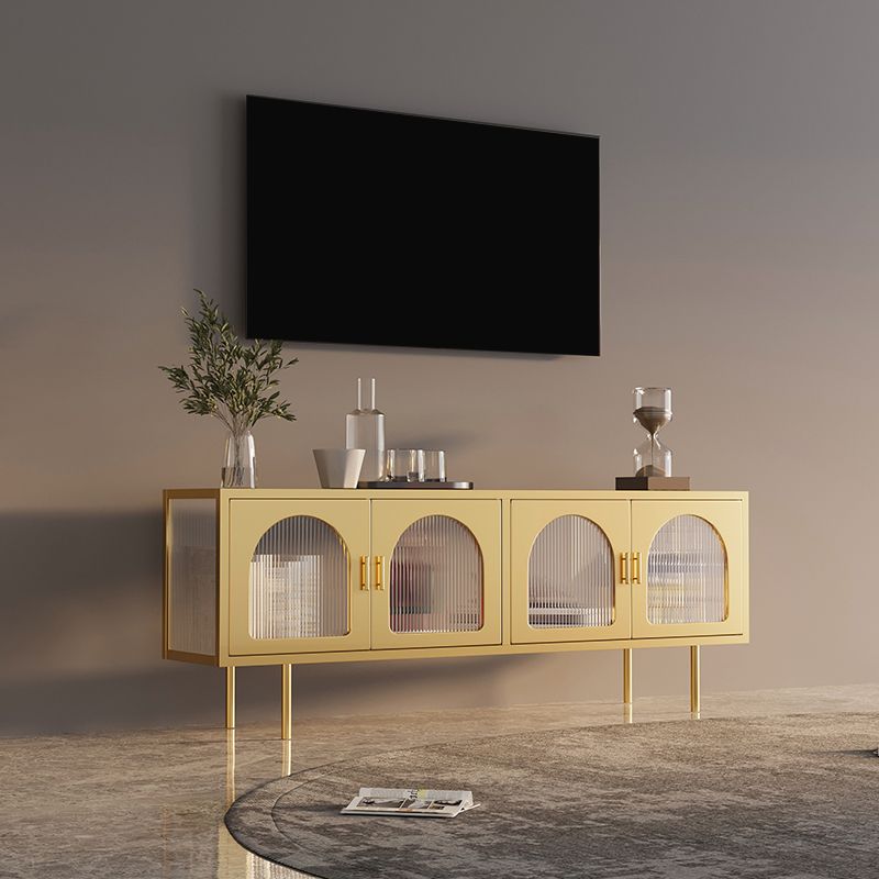 Nordic TV Cabinet Modern Simple Light Luxury Living Room TV Cabinet Small Family TV Stand Clearhalo 'furn' 'furn_tv_stands_entertainment_centers' 'Furniture' 'Living Room Furniture' 'TV Stands & Entertainment Centers' 'TV Stands & Media Storage Furniture' 'tv_stands_entertainment_centers' 1200x1200_ba408b6c-8020-490a-9f50-206efdb19f99