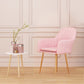 Scandinavian Dining Arm Chair Solid Back Chair with Metal Legs for Home Use Clearhalo ' kitchen&dining_furn' 'Dining Chairs' 'Dining Tables & Seating' 'dining_chair' 'furn' 'furn_dining_chair' 'Furniture' 'furniture_dining_chair' 'Kitchen & Dining Furniture' 'kitchen' 1200x1200_ba41c68b-3852-488b-90a0-d60dcd0a6a46