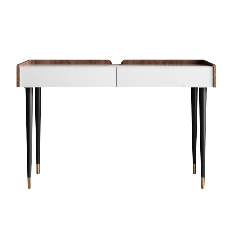 MODERNO STHEE STONE TASSTAND DESK RECTANGULER SHAPH OFFICE CONTRO con 4 gambe