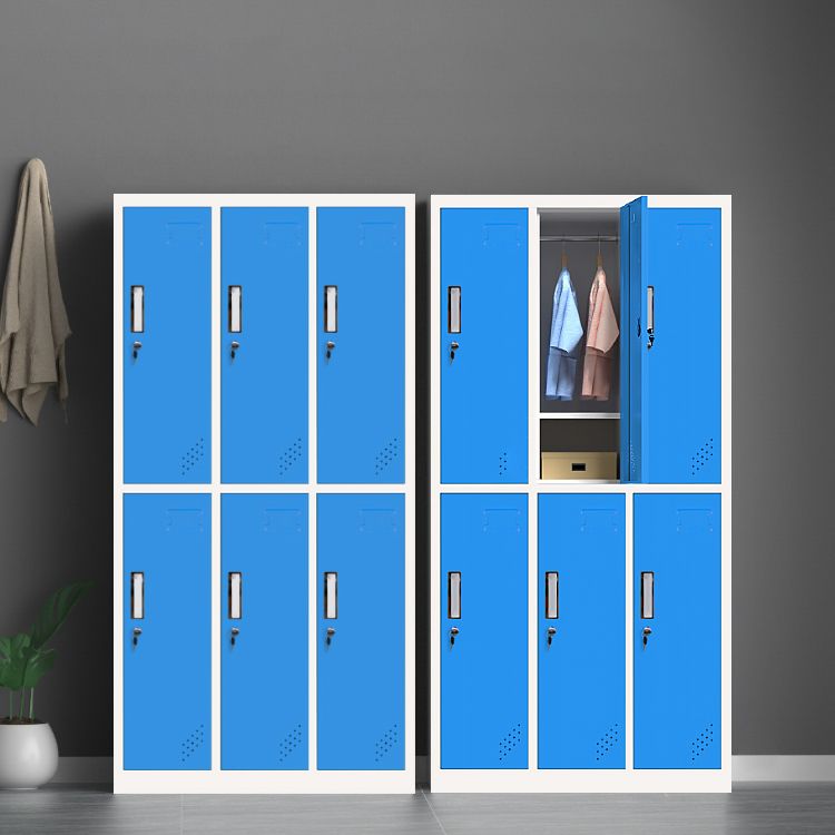 Metalen matte afwerking Kast Hedendaagse opbergkast met scharnierende deur