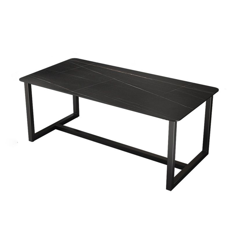 Desca da ufficio contemporanea rettangolo antico finitura di computer