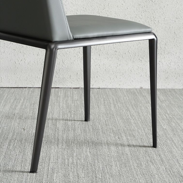 Tabourets de bar rembourrés tabourets à bascule bas du dos avec base en métal