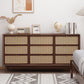 Traditional Storage Chest Dresser Wooden Chest with 9 Drawers Clearhalo 'Bedroom Furniture' 'Dressers & Chests' 'dressers_chests' 'furn' 'furn_dressers_chests' 'Furniture' 1200x1200_ba501453-3683-4fa3-9a4e-57008e2bc6e5