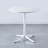 Metal Contemporary Round Dining Table Wood Top Table for Dining Room and Kitchen Clearhalo ' dining_table' 'Dining Tables & Seating' 'Dining Tables' 'Furniture' 'furniture_dining_table' 'Kitchen & Dining Furniture' 'kitchen&dining_furn' 'kitchen' 'kitchen_dining_table' 1200x1200_ba528345-bc6b-4a53-a2e5-ed582074f680