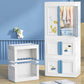 Plastic Bedroom Storage Cabinet Contemporary Hinged Door Cabinet