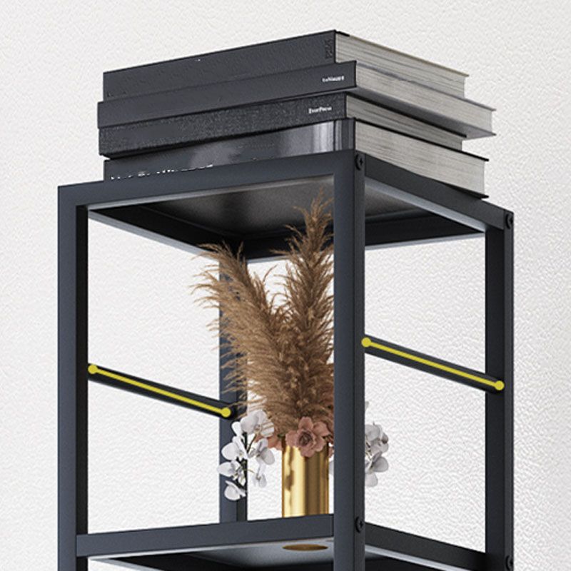 Contemporary Metal Book Shelf Open Home Shelf Bookcase with Shelves Clearhalo 'Bookcases' 'furn' 'furn_bookcases' 'Furniture' 'Office Furniture' 1200x1200_ba53a172-2638-4c03-867d-c9b39a08a2cb