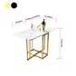 Foldable Artificial Wooden Top Dining Table Extendable Trestle Base Round Table Clearhalo ' dining_table' 'Dining Tables & Seating' 'Dining Tables' 'furn' 'furn_dining_table' 'Furniture' 'furniture_dining_table' 'Kitchen & Dining Furniture' 'kitchen&dining_furn' 'kitchen' 'kitchen_dining_table' 1200x1200_ba54d189-8183-4e10-ba69-43ac6883f88e