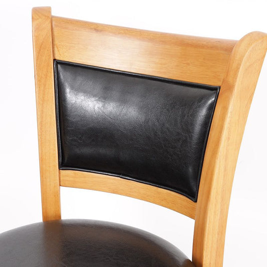 Sgabelli con banco in legno massello industriale Sgabelli da banco in pelle per uso domestico