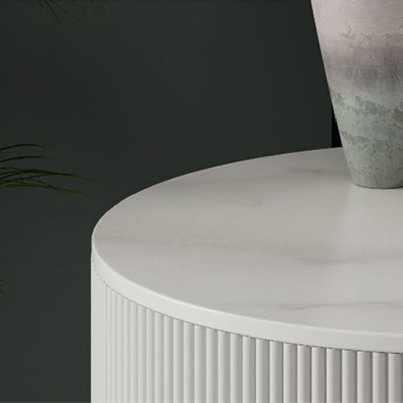 Classic Glam Accent Table Nightstand Stone Nightstand with Drawer Clearhalo 'Bedroom Furniture' 'furn' 'furn_night_stand' 'Furniture' 'night_stand' 'Nightstands' 1200x1200_ba59ffda-02c2-4dfb-a77f-ee5fae9506ac