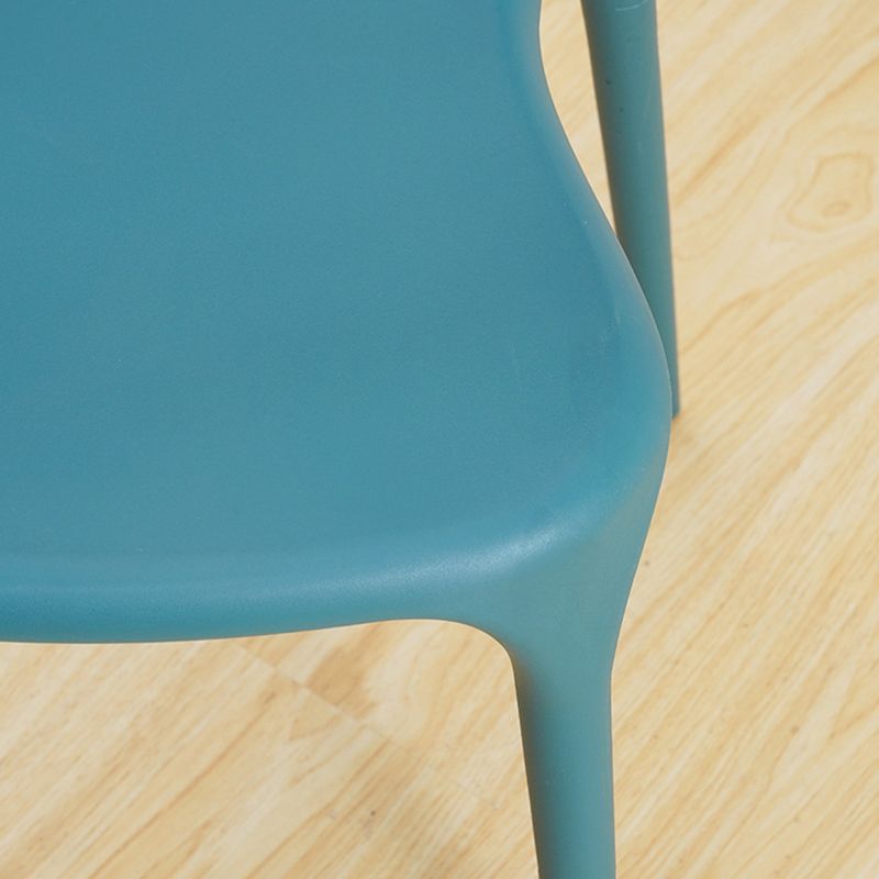 Glam Indoor-Outdoor Chair Stacking Dining Armless Side Chair Clearhalo 'Dining Chairs' 'Dining Tables & Seating' 'dining_chair' 'furn' 'furn_dining_chair' 'Furniture' 'Kitchen & Dining Furniture' 1200x1200_ba5accf5-ccf6-4101-85c9-faadcb6226b5